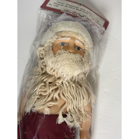 Santa Claus Fibre Craft Father Christmas Doll & Crochet Instructions 31996R - Picture 3 of 11